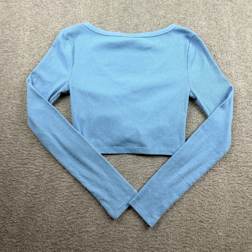 Out from Under | Ribbed Button-Front Crop Top - Picture 2 of 5
